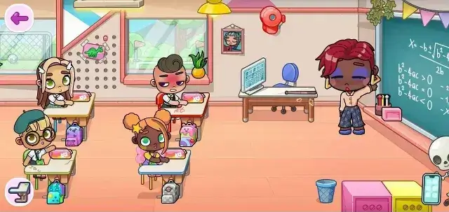 kids in classroom